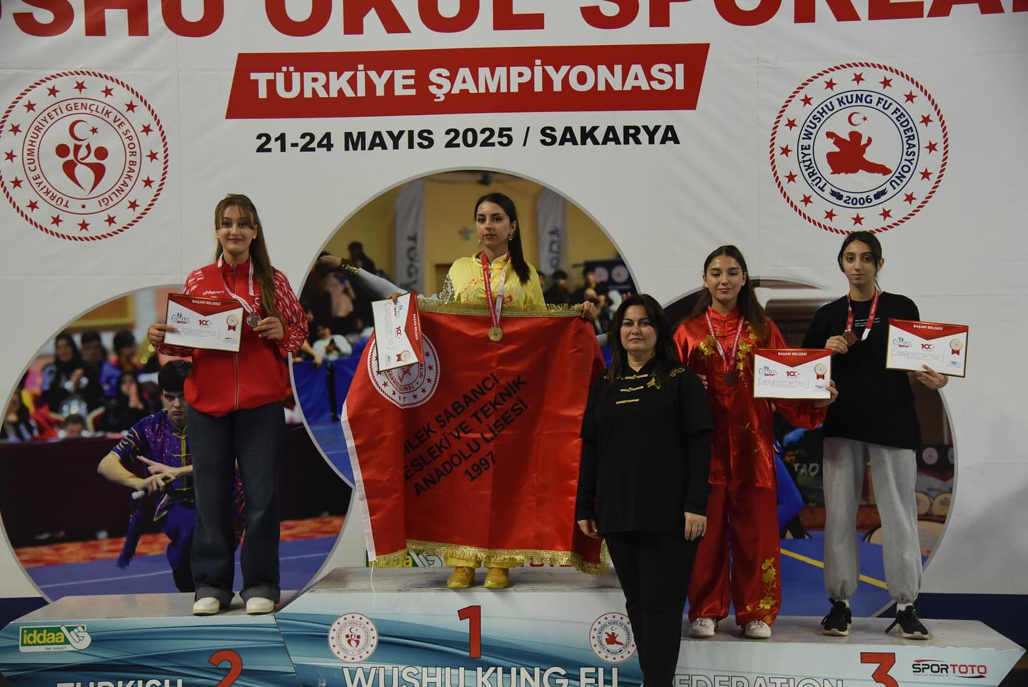 OKULSPORLARI WUSHU KUNG FU TÜRKİYE ŞAMPİYONASINDA MALATYALI SPORCULARDAN BÜYÜK BAŞARI