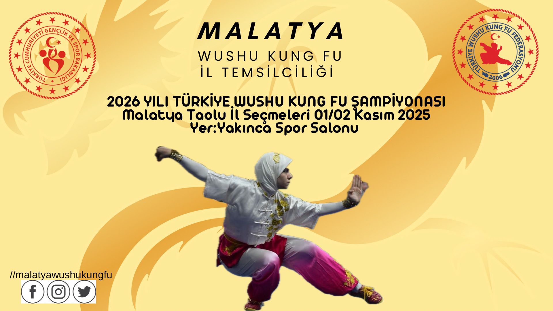 2026 YILI MALATYA TAOLU İL SEÇMELERİ