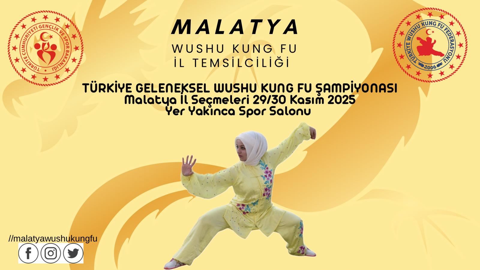 MALATYA GELENEKSEL WUSHU KUNG FU İL SEÇMELERİ 
