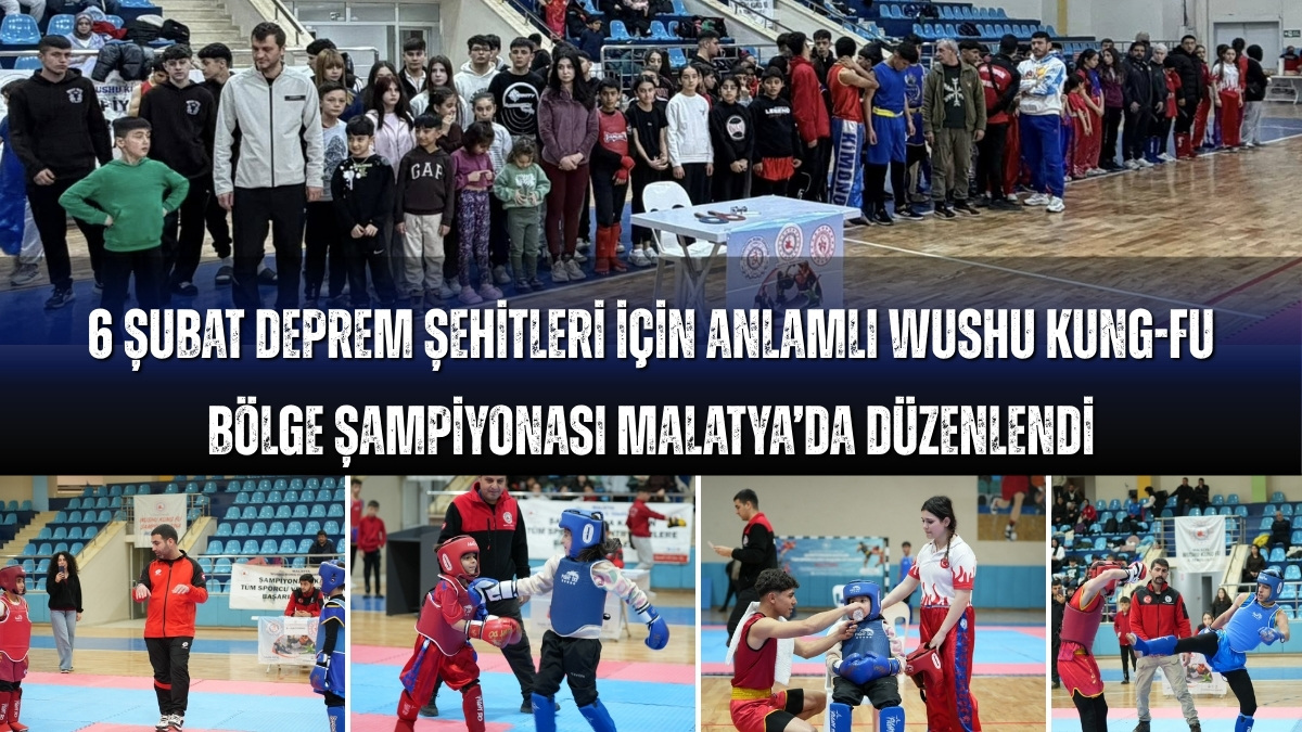 6 ŞUBAT ANISINA WUSHU KUNG FU BÖLGE ŞAMPİYONASI SONA ERDİ.