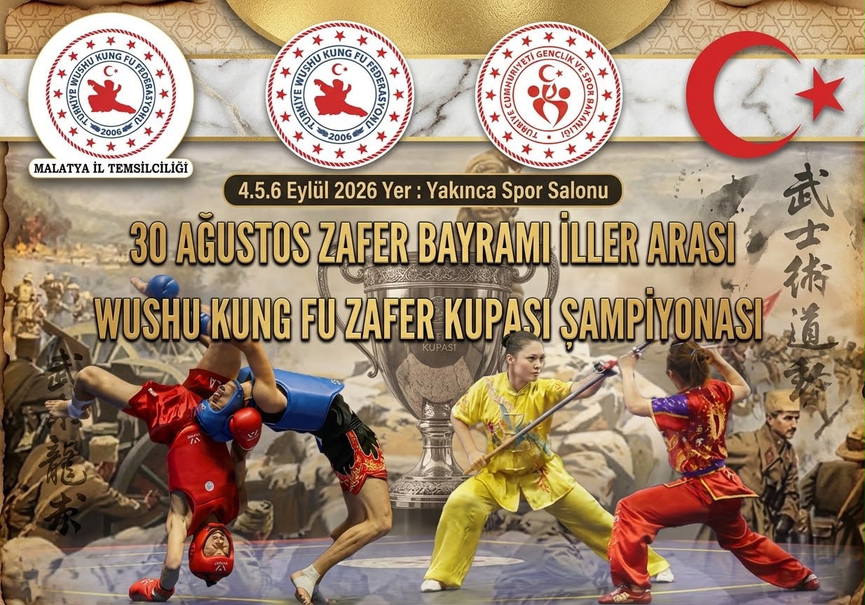 30 AĞUSTOS ZAFER BAYRAMI İLLER ARASI WUSHU KUNG FU ZAFER KUPASI ŞAMPİYONASI