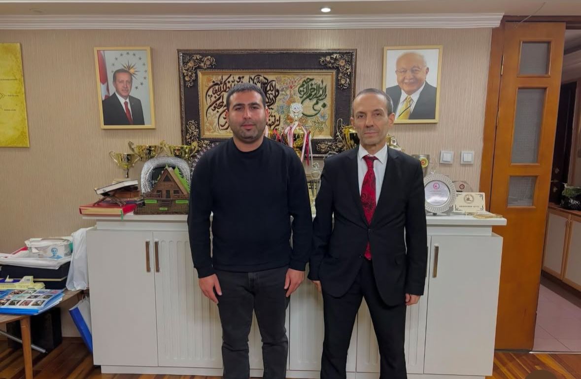 TÜRKİYE WUSHU KUNG FU FEDERASYONU BAŞKANI ABDURRAHMAN AKYÜZE ZİYARET